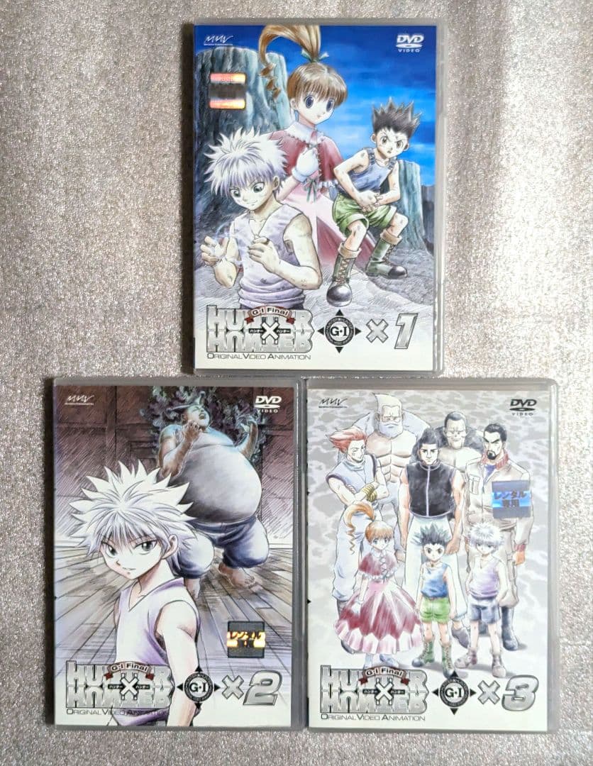 HUNTERXHUNTER　DVD　レンタル　アニメ　TV ハンターハンター