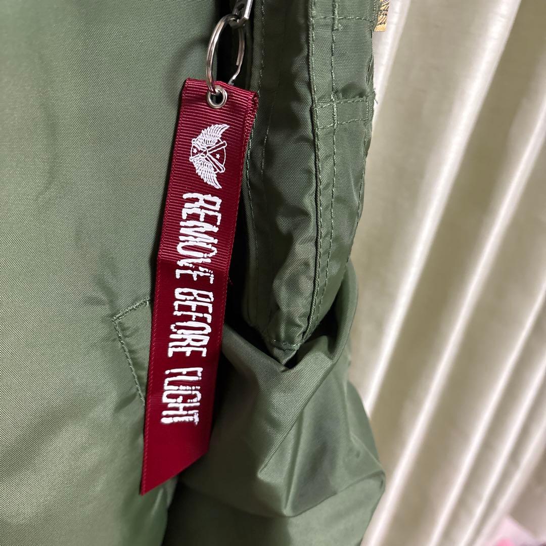 値下げ　レア 　MA-1 フライトジャケット XXL オリーブグリーン