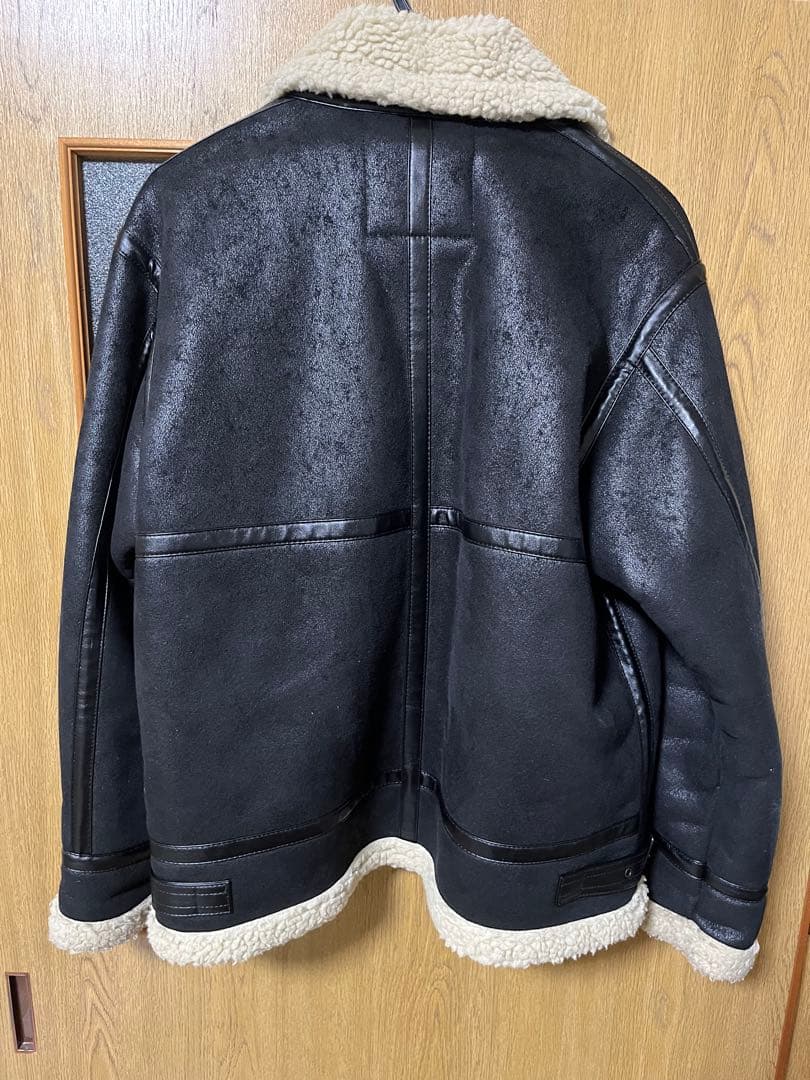 Alpha B-3 フェイクムートン フライトジャケット　山田蓮