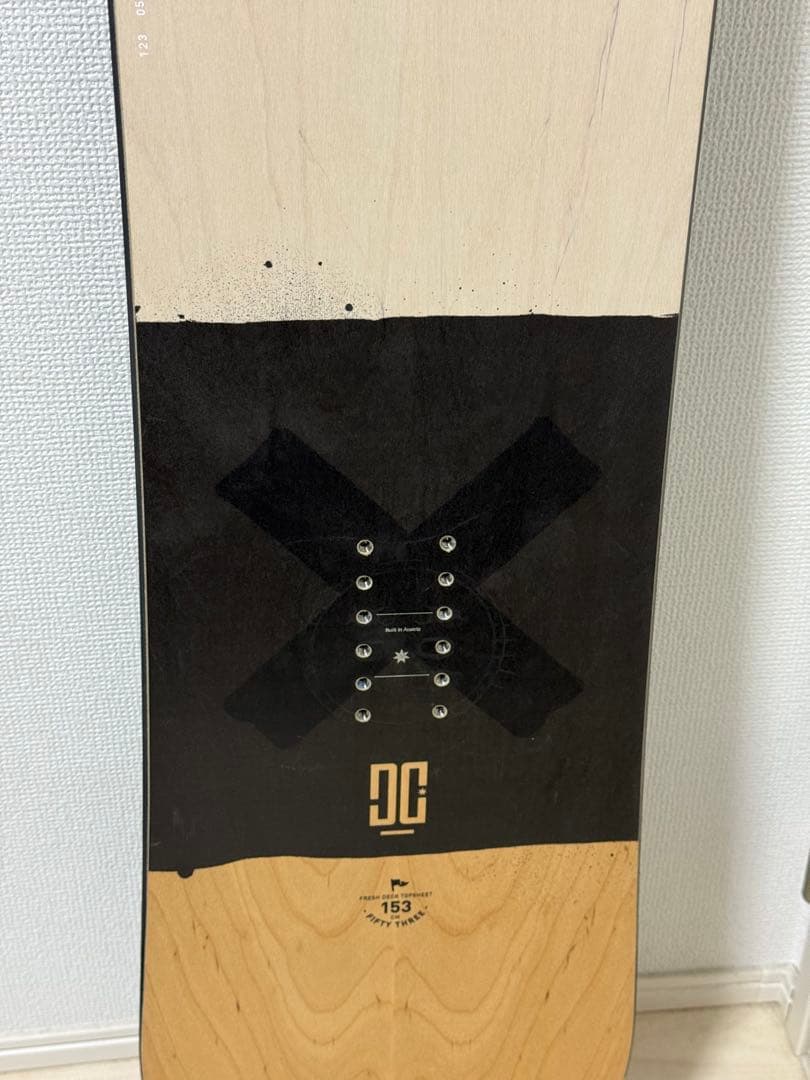 【送料込に変更】DC shoes MEGA 153 ハイブリッドキャンバー