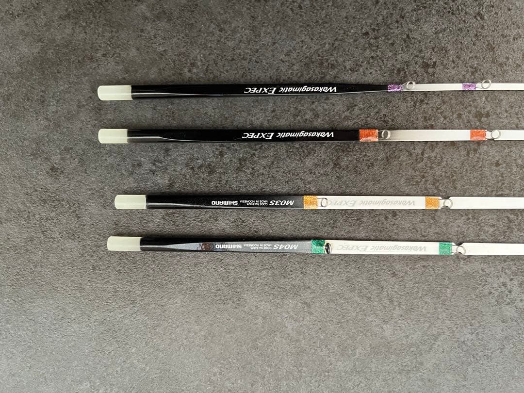 シマノ ワカサギ竿 ４本セット ケース付き