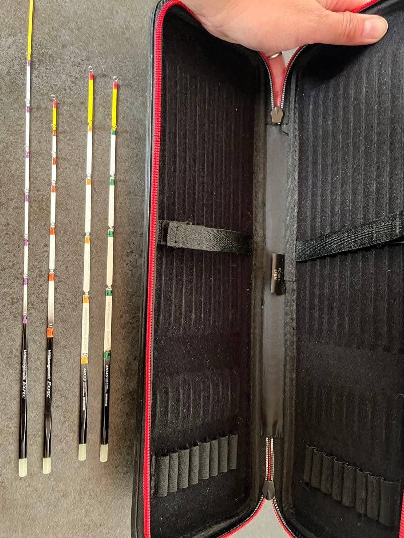 シマノ ワカサギ竿 ４本セット ケース付き