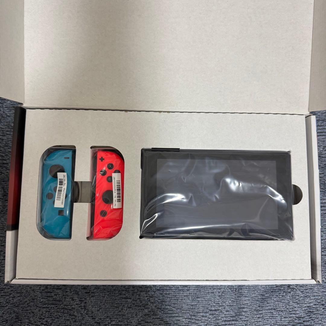 Nintendo Switch 本体 青/赤 256GB microSD付き