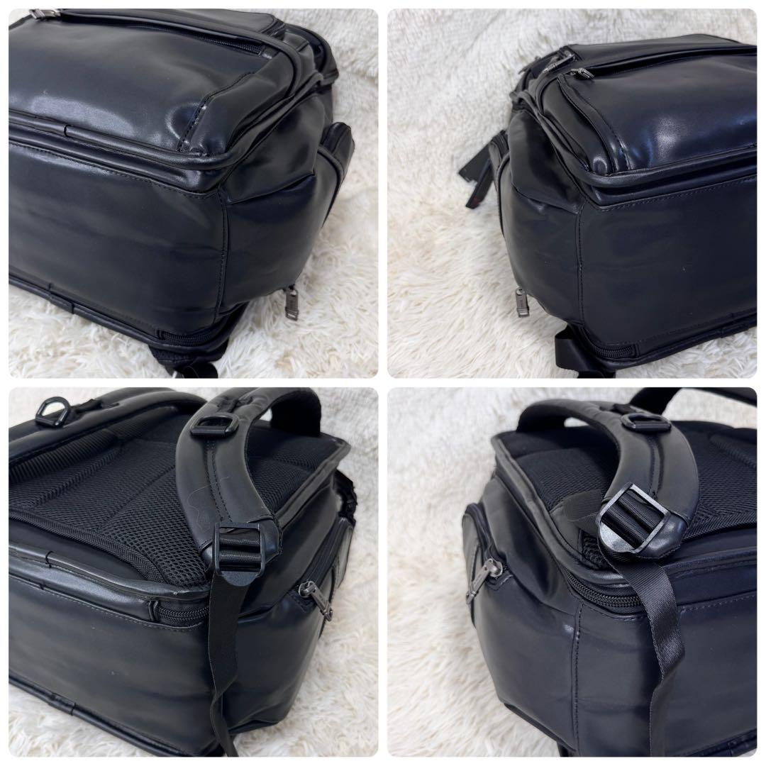 未使用級 トゥミ TUMI T-Pass オールレザー リュック アルファ3