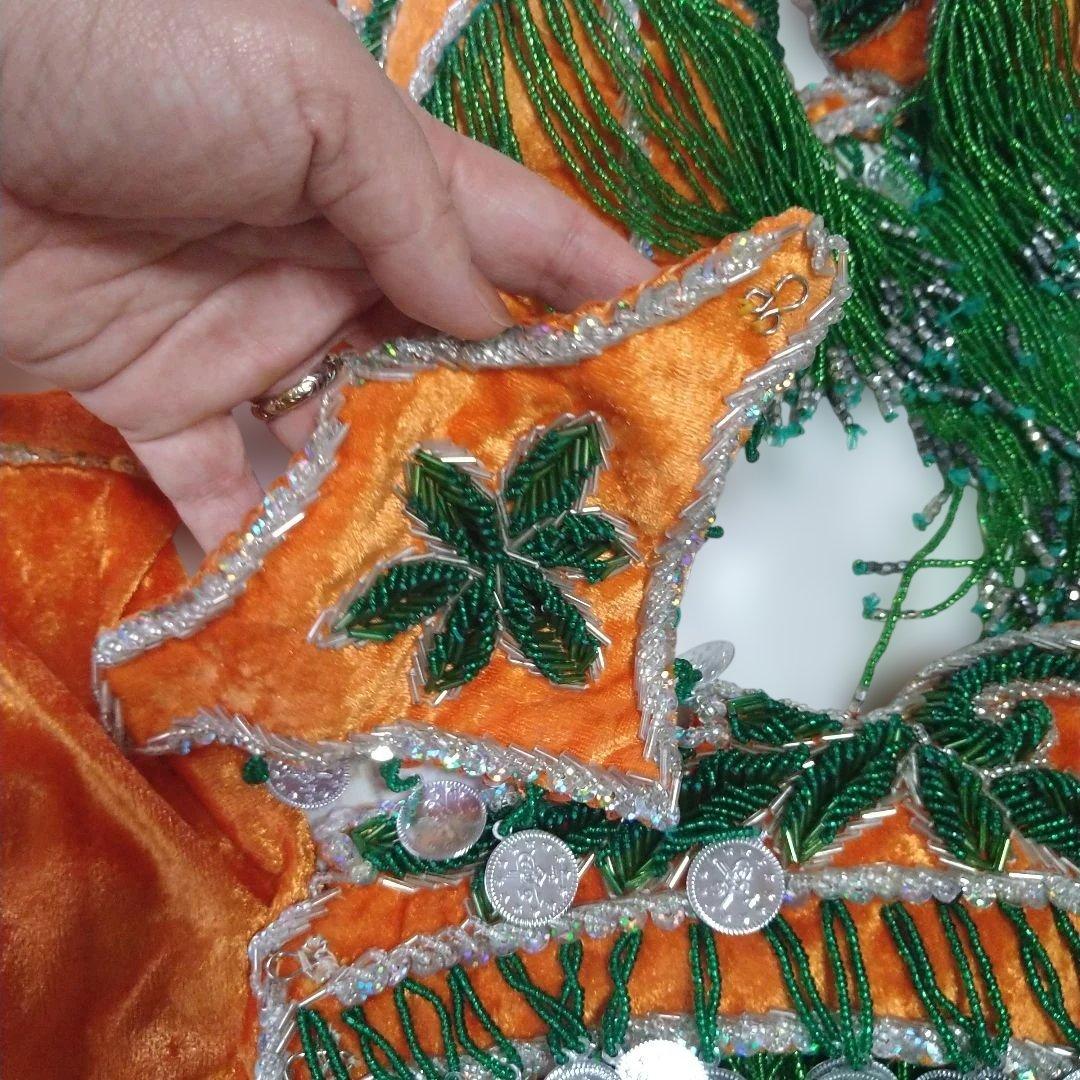 ベリーダンス衣装　中古フルセット　ターキッシュスタイル　★サンバにも！