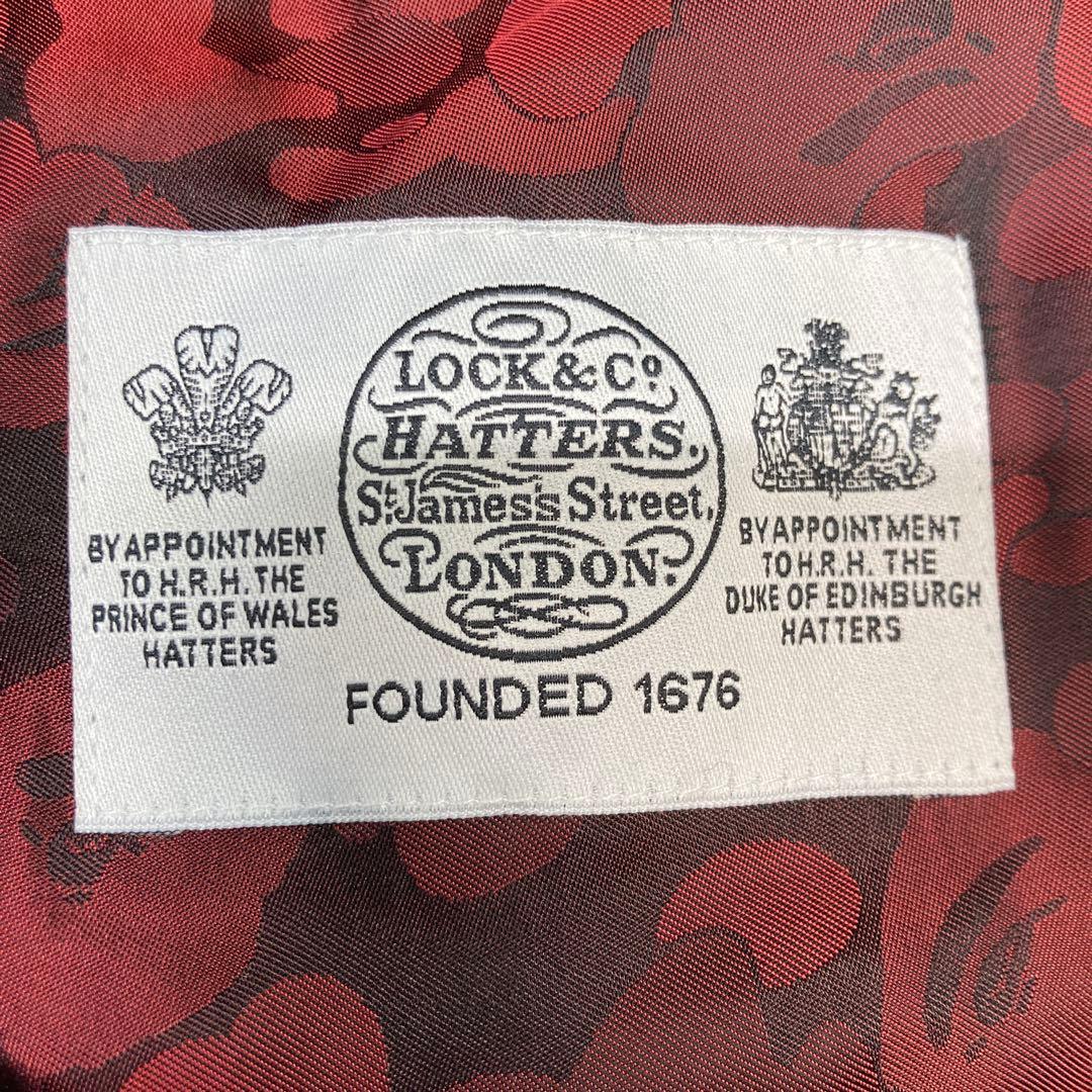 【新品未使用】アベイシングエイプ LOCK&Co HATTERS M(59cm)