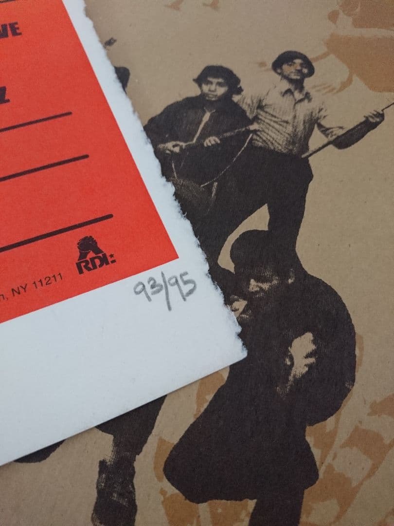 【BLUSTER ONE】直筆サイン・シリアル入り95部限定作品 ANDSUNS