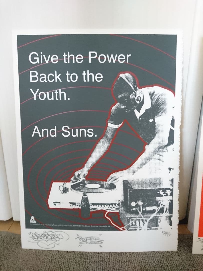 【BLUSTER ONE】直筆サイン・シリアル入り95部限定作品 ANDSUNS