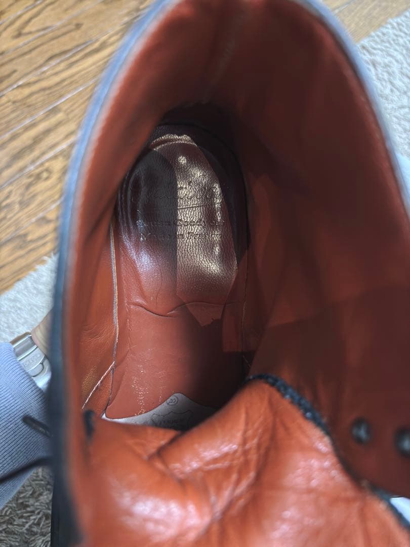 paraboot レースアップブーツ