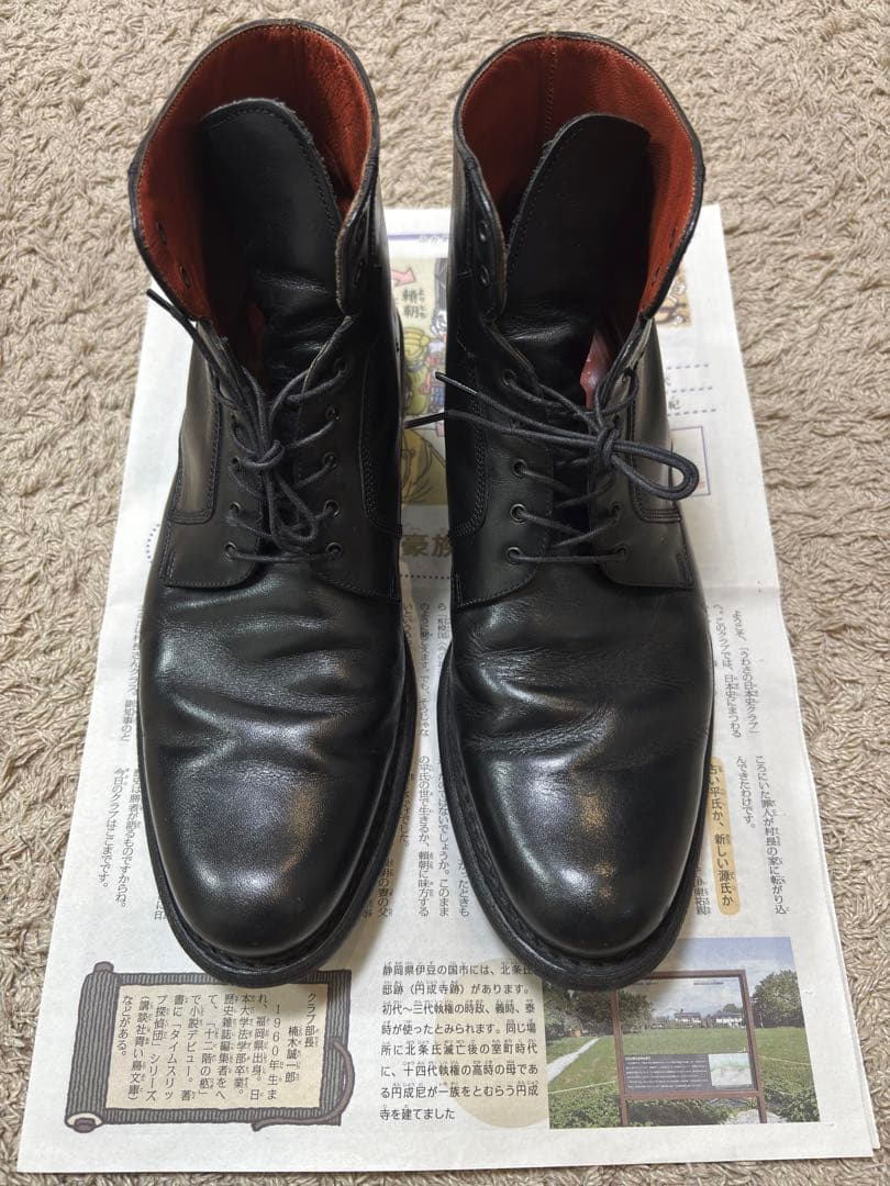 paraboot レースアップブーツ