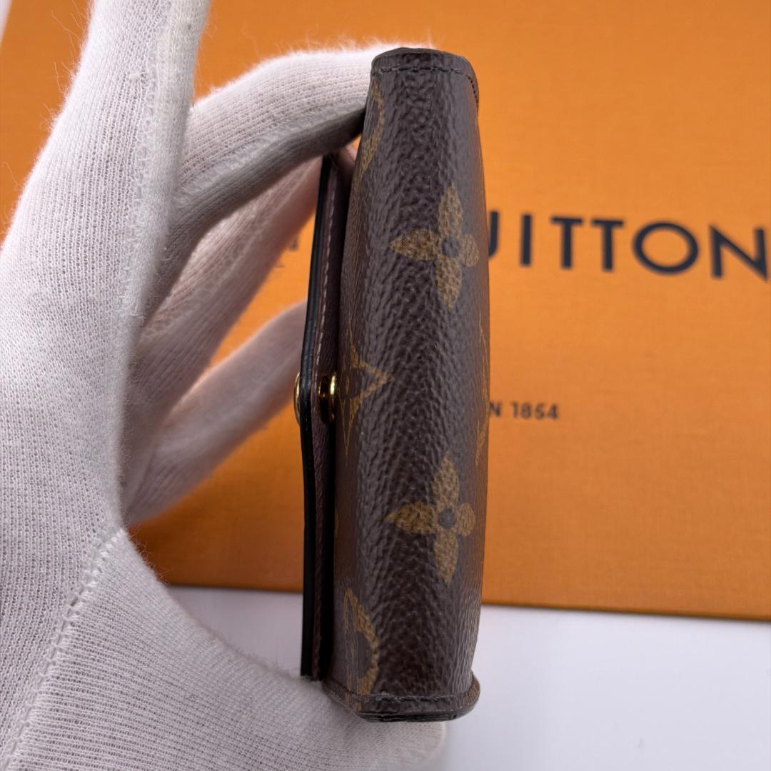 ひめルイヴィトン モノグラム ポルトフォイユ ゾエ ローズバレリーヌ