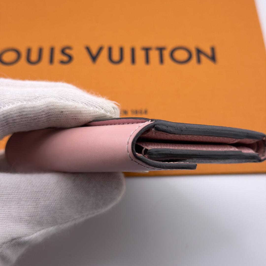 ひめルイヴィトン モノグラム ポルトフォイユ ゾエ ローズバレリーヌ