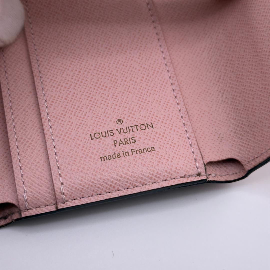 ひめルイヴィトン モノグラム ポルトフォイユ ゾエ ローズバレリーヌ