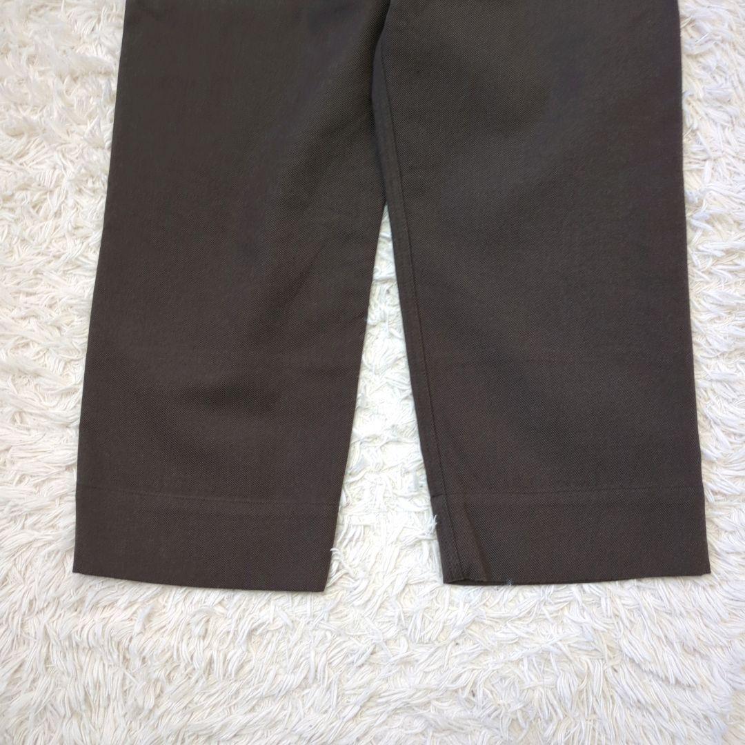 マーガレットハウエル　MHL　WOOL COTTON DRILL　Ⅲ 茶