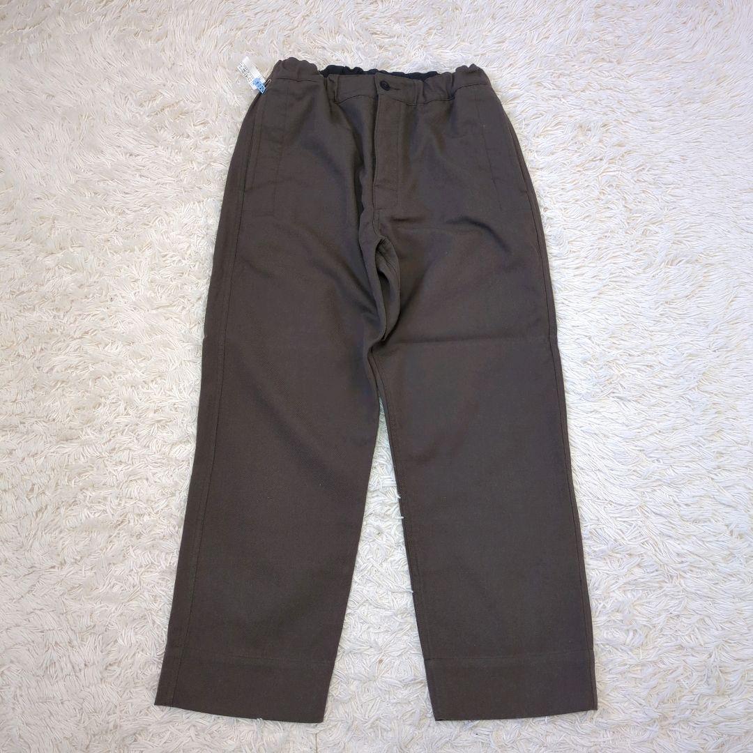 マーガレットハウエル　MHL　WOOL COTTON DRILL　Ⅲ 茶