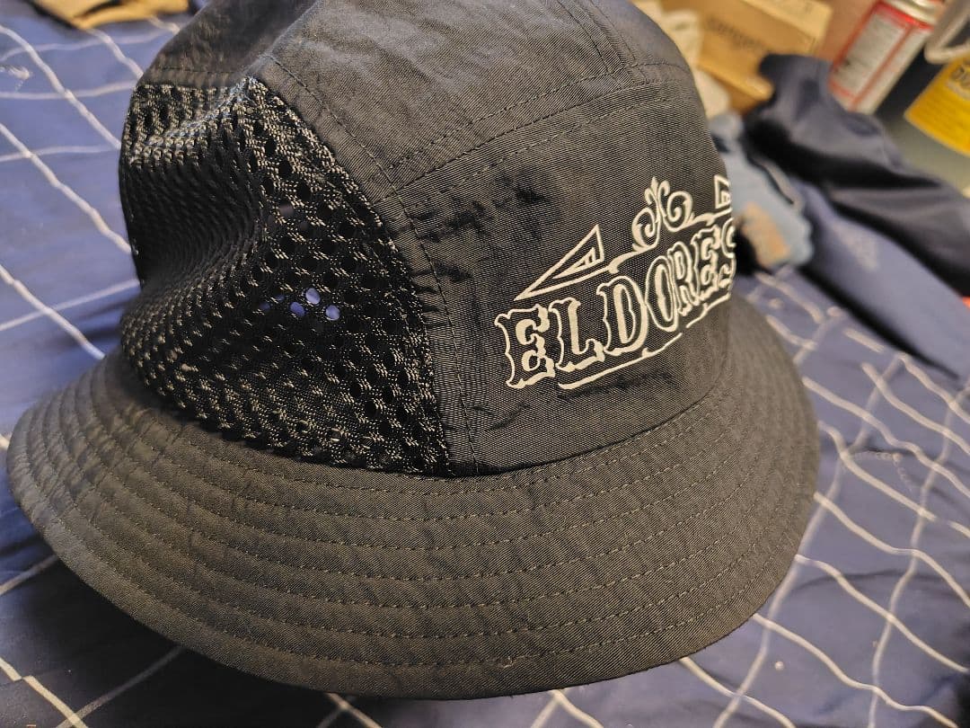 ELDORESOエルドラッソジュマハット ランニングハット日本製Mサイズブラック