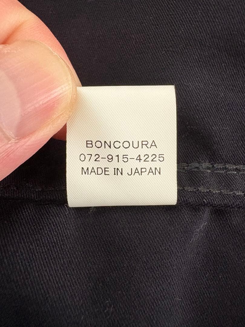 BONCOURA ARCH別注モールスキンフレンチワークJK