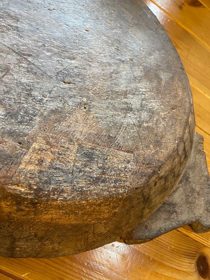 m*6様 アフリカ　アンティーク木彫トレー　盆