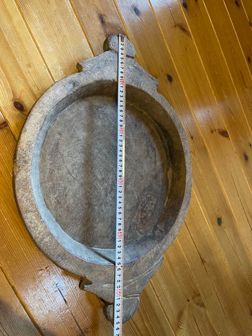 m*6様 アフリカ　アンティーク木彫トレー　盆