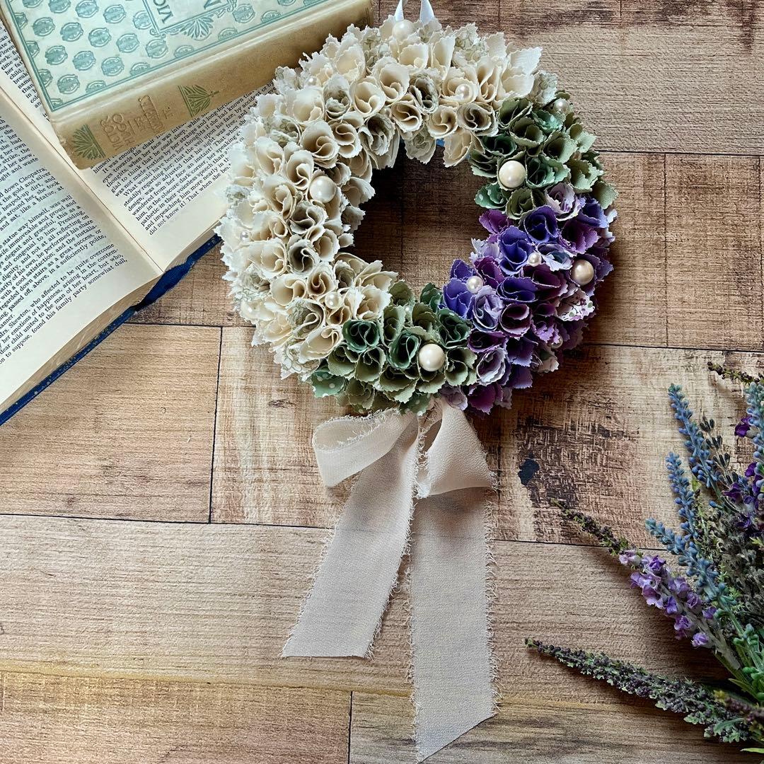 布リース　オーダー作品　もっち様