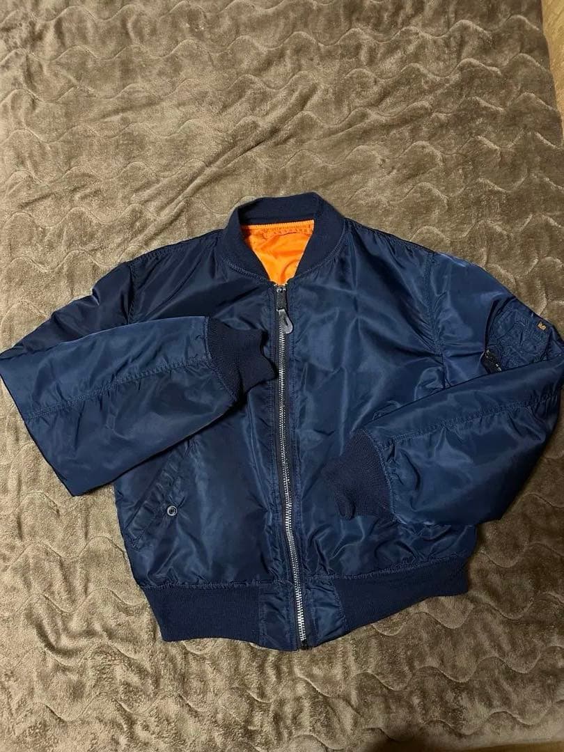 ALPHA INDUSTRIES MA-1ジャケット ネイビー