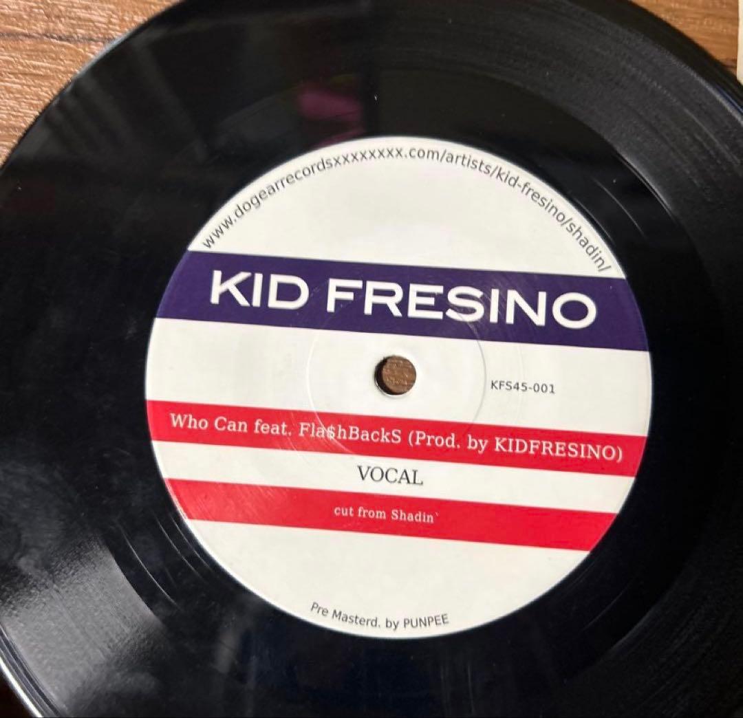 KID FRESINO Who Can feat.FlashBacks レコード