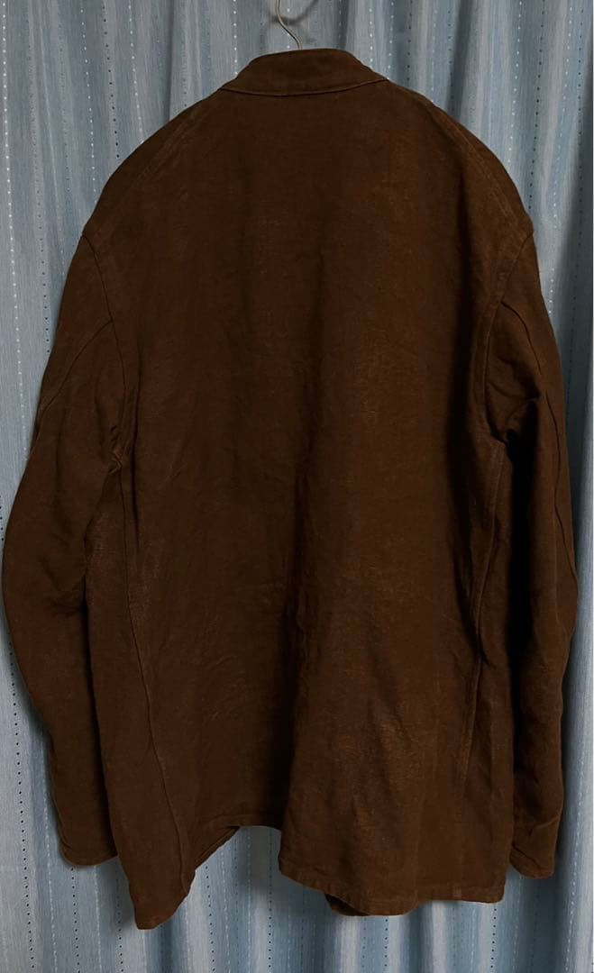 comoli コモリ ヘンプダックスタンドカラージャケット　１