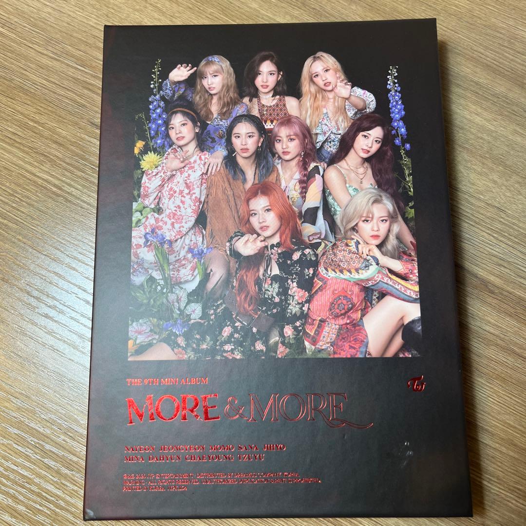 TWICEアルバム　MORE&MOREまで