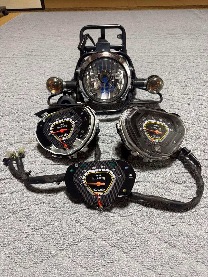 t クロスカブ110 カウル一式　リアキャリア、サイドキャリアセット