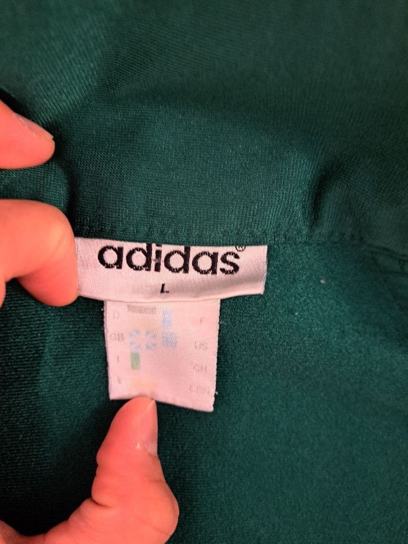 adidas ジャージ上下セット グリーン