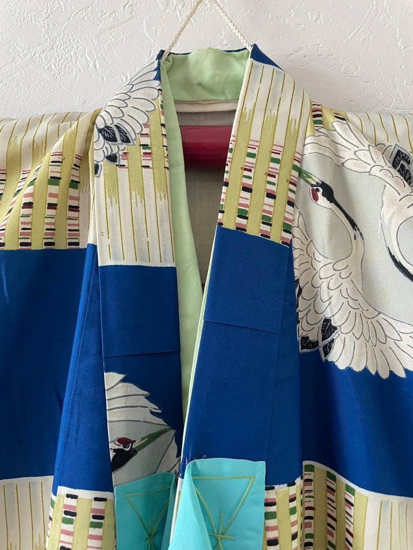 七五三　3歳　アンティークお着物セット　総絞り被布　雪駄またはショートブーツ