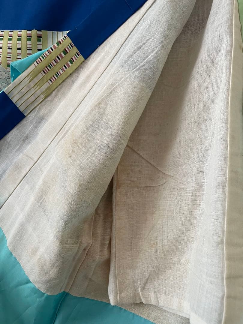 七五三　3歳　アンティークお着物セット　総絞り被布　雪駄またはショートブーツ