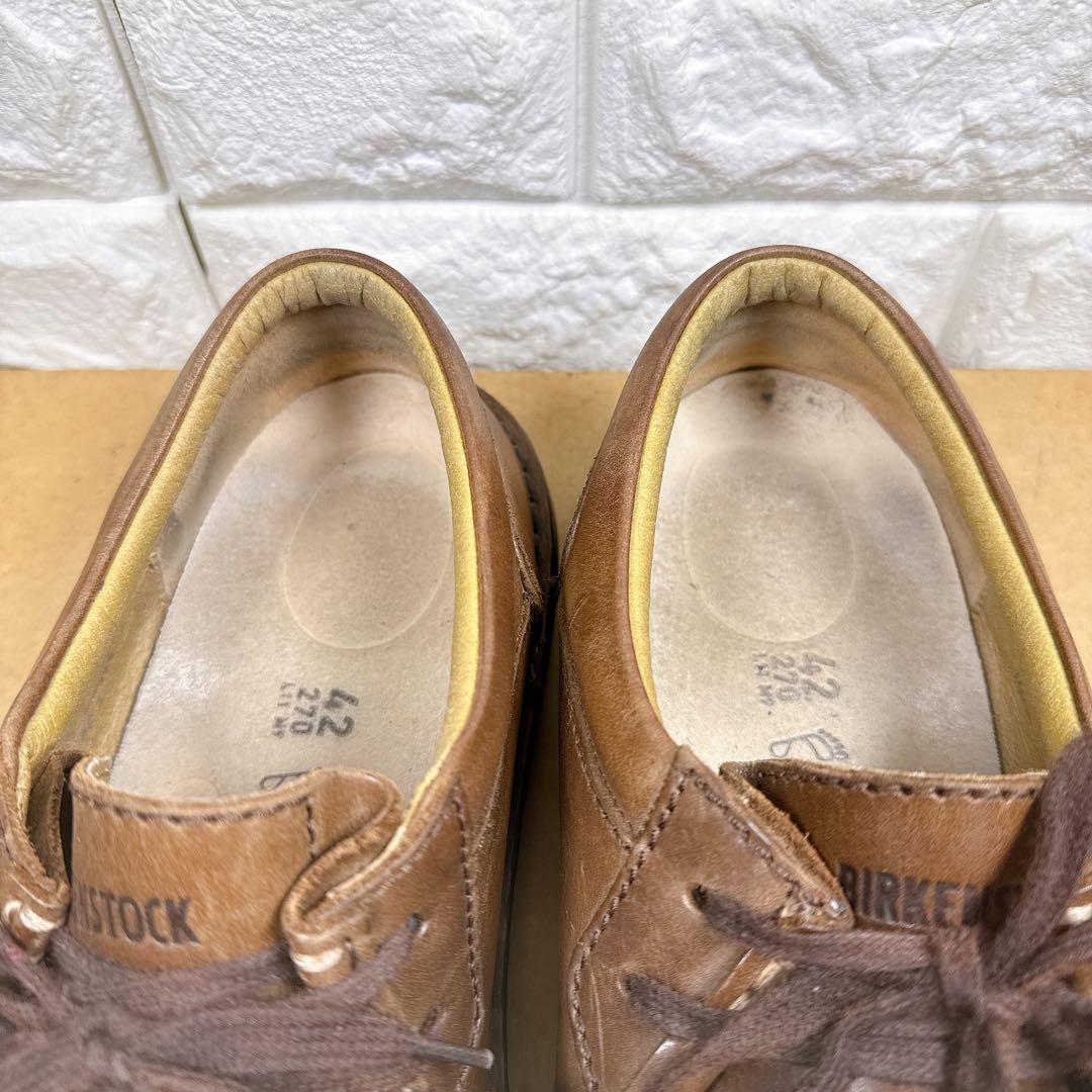 激レア　ビルケンシュトック　パサデナ　27㎝　レザー　ブラウン　古着　送料無料