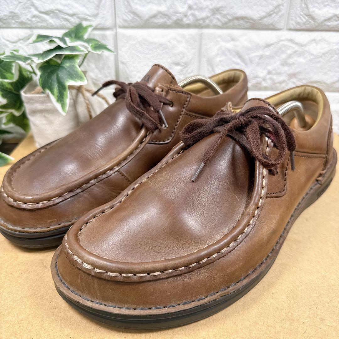 激レア　ビルケンシュトック　パサデナ　27㎝　レザー　ブラウン　古着　送料無料