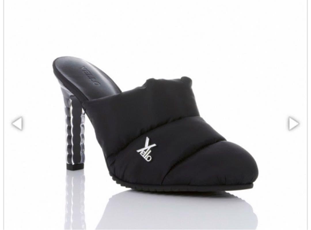 靴 YELLO NOIR MULES & LEG WARMERS