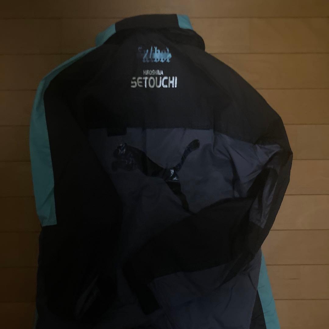 瀬戸内高校　サッカー部　移動着　上下セット