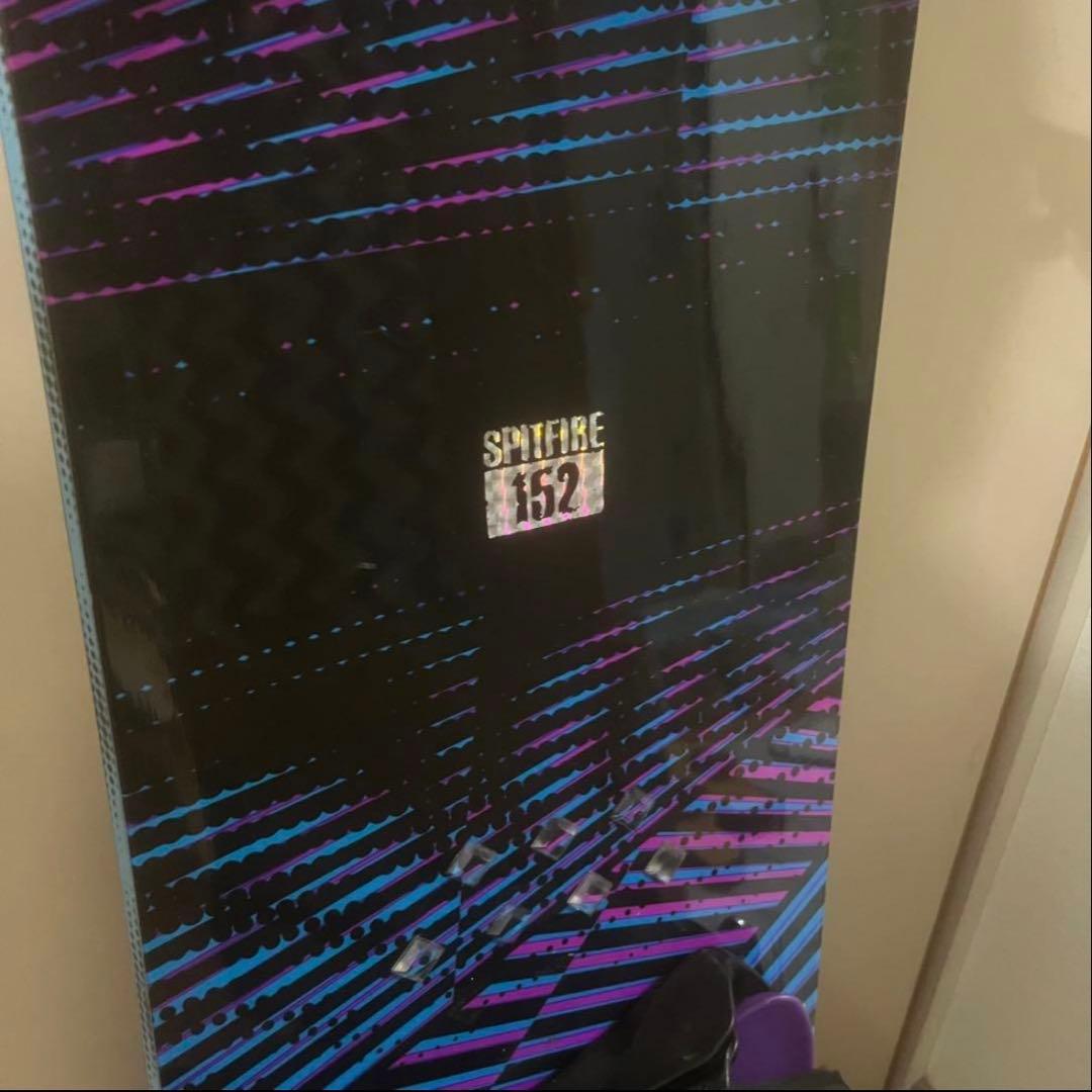 【シーズン到来】スノーボード2点セット K2 ビンディングセット 紫パープル