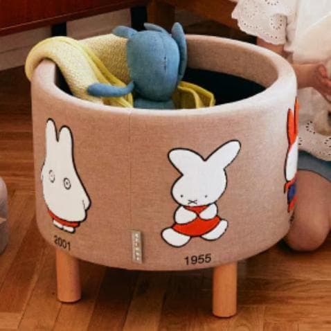 【新品未使用】StudioCLIP ミッフィー 3way 刺繍収納スツール