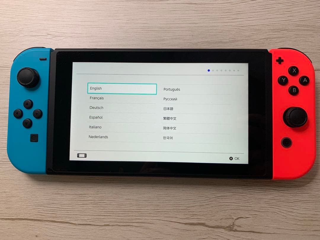 Nintendo Switch本体(箱あり) +未開封保護フィルム付