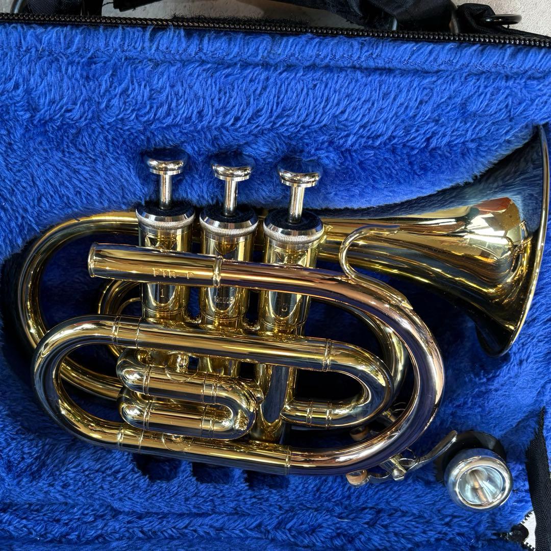 Festi ゴールド ポケットトランペット 本体