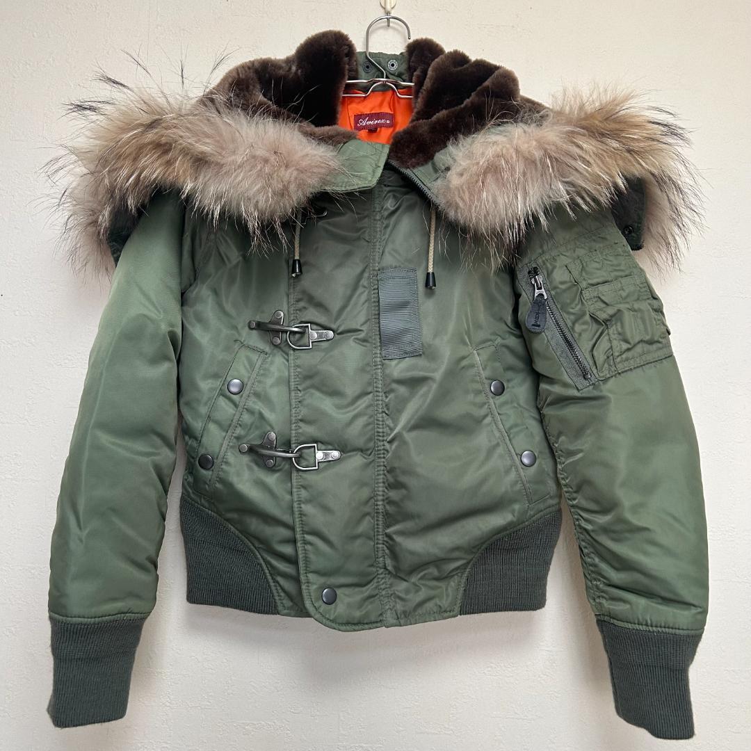 avirex fire man flight jacket n2b 短丈 Y2K