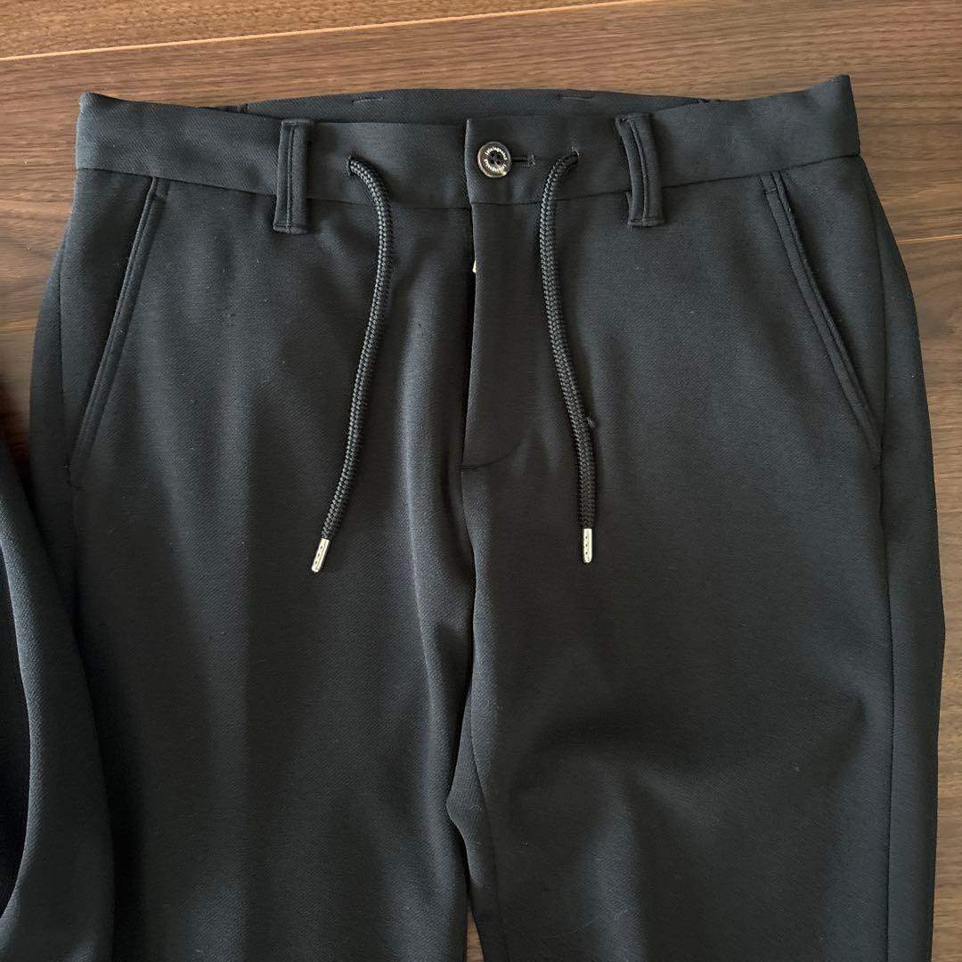 最終値下！超人気品！1PIU1UGUALE3 ブラックセットアップ