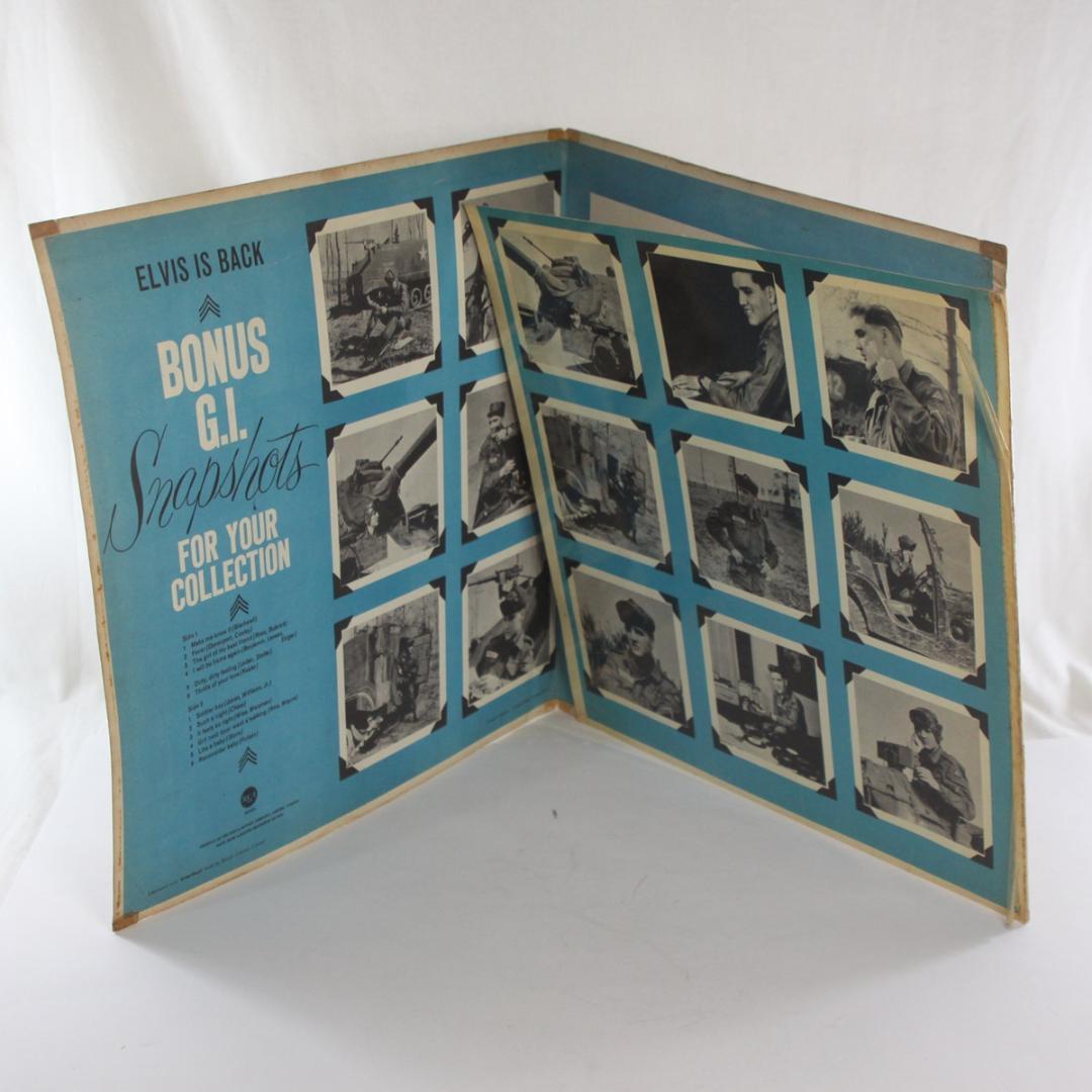 英LP Elvis Presley Elvis Is Back! UK盤Mono