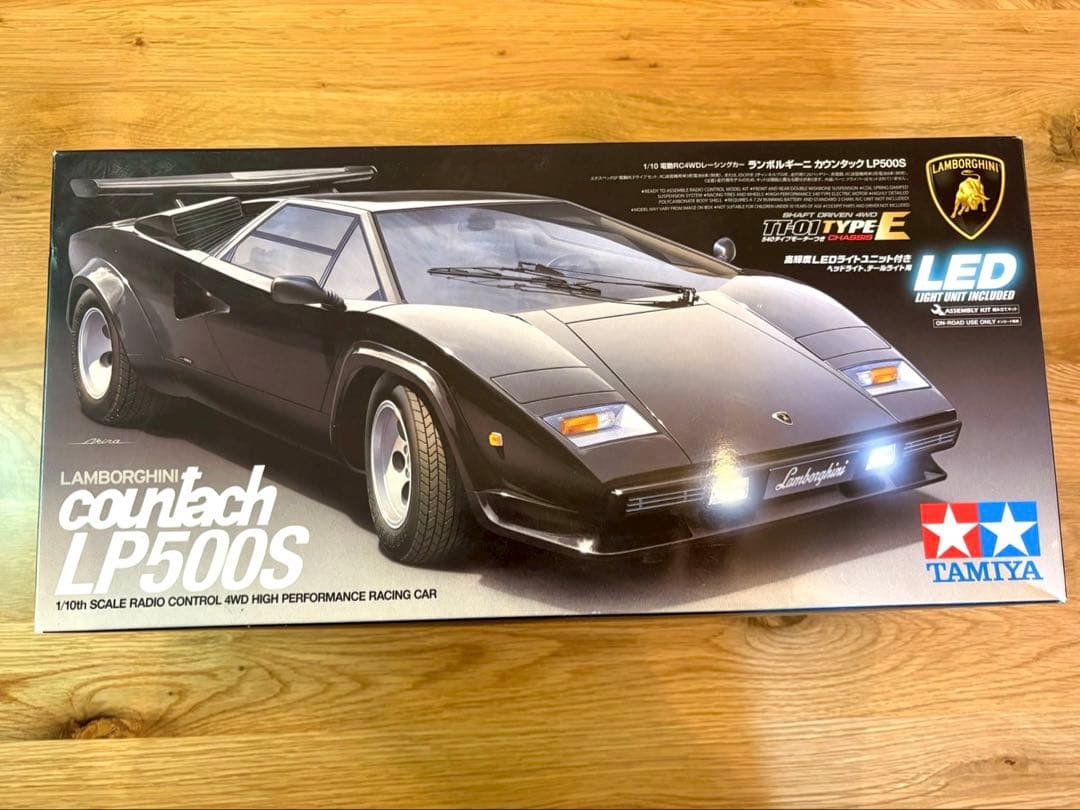 タミヤ 1/10 RC ランボールギーニ カウンタック LP500 ( 新品 )