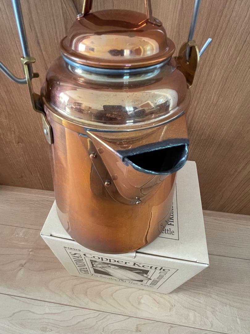 ファイヤーサイド グランマー コッパーケトル(小)