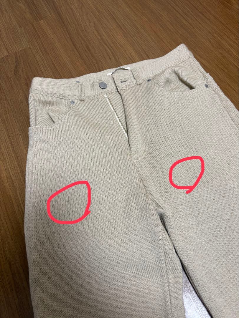 【yocosu 様6日まで取り置き】AURALEE ウールニットパンツ