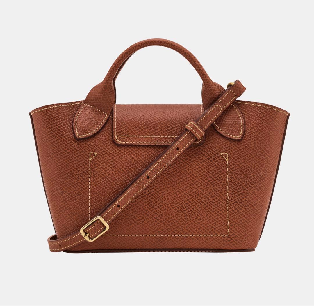 ロンシャン　エピュレXS トートバッグ　ブラウン