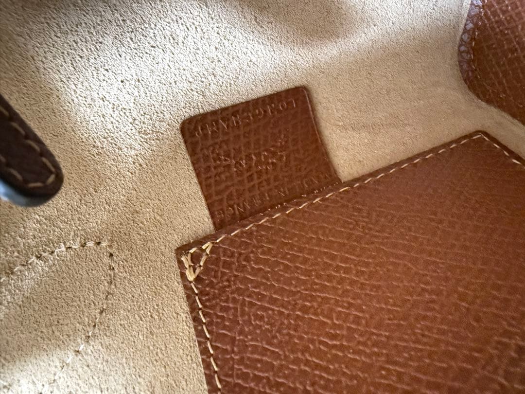 ロンシャン　エピュレXS トートバッグ　ブラウン