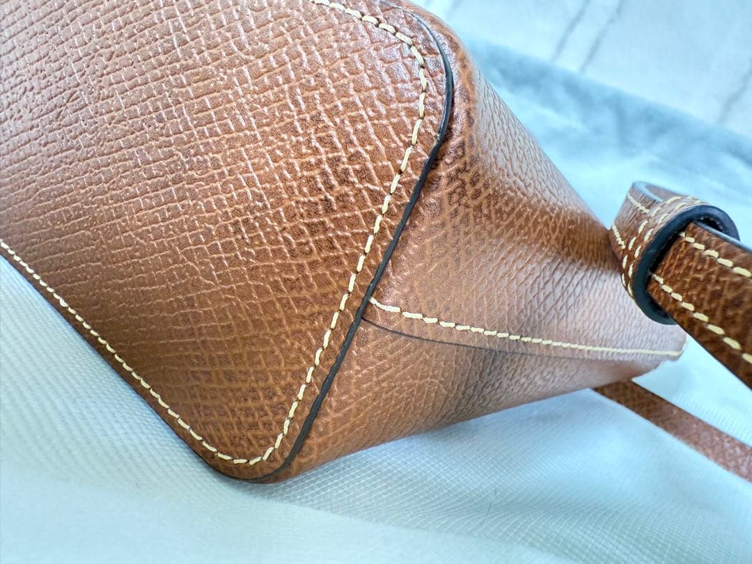 ロンシャン　エピュレXS トートバッグ　ブラウン