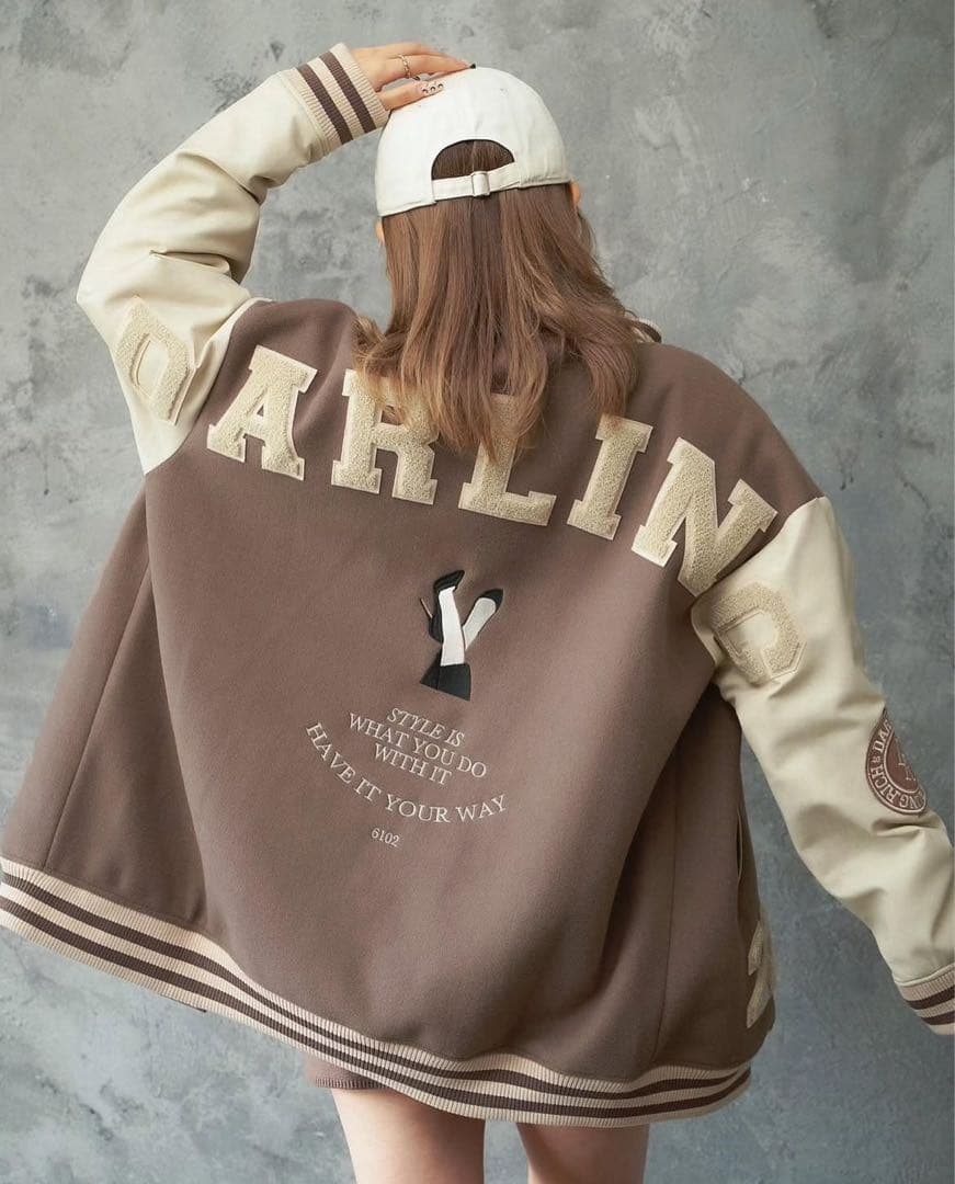 【新品タグ付】定価2.6万 Darich Dスタジャン モカ